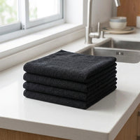 40x40cm Microfibre Cloth and Microfibre Towel, Odor Resistant Microfibre Cloth for Car Cleaning, Embossed Quick-Dry Dishwashing and Table Wiping