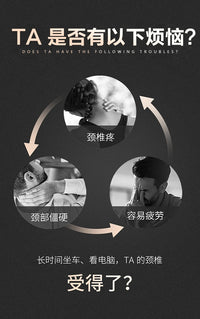 带遥控器热敷宽大舒适多功能颈椎 腰部 背部 大腿 小腿 按摩枕头