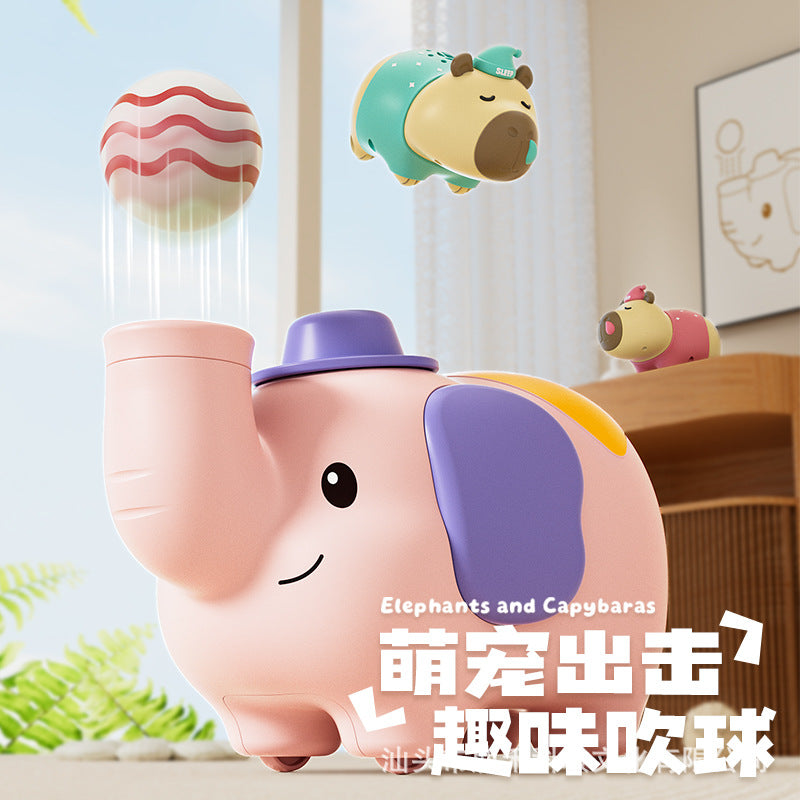 Electric Capybara Toy with Levitating Ball and Crawling Function