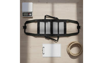 Heavy Duty Nylon Lamb Weighing Sling Adjustable Straps Livestock Scale Sling Strong Buckle Livestock Lifting Harness Breathable Mesh for Farmers, Veterinarians, Farm, Veterinary Medical Facility