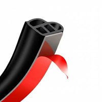 EPDM Rubber Seal Strip for Car Doors, Weather Seal, Sound Insulation, Dust Proof #variant:5