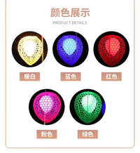 led桃心灯户外防水挂树上的彩灯节日街道工程亮化发光圆球装饰灯