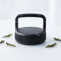 58 Mm Bottle Lid Ribbed Grip Cup Lid with Handle Easy to Clean