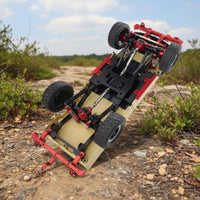 1/12 Scale Metal Chassis Parts Wear-Resistant Metal RC Car Upgrade Kit Easy Installation Hobby Vehicle Accessories