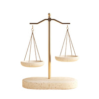 Tabletop Balance Scale Elegant Balance Scale Decor Metal for Living Room