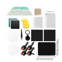 385 Pieces Card Cleaning Kit Easy to Use Trading Card Cleaning Kit for Hobbyists