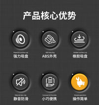 加厚静音防滑强力高吸力玻璃吸盘 工业用小型真空搬运玻璃吸盘