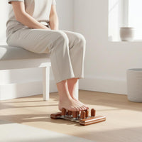Wooden Foot Roller Easy to Use Physical Wellness Pain Relief