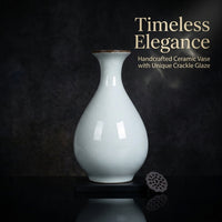 Jingdezhen Crackle Glaze Vase, New Chinese Style