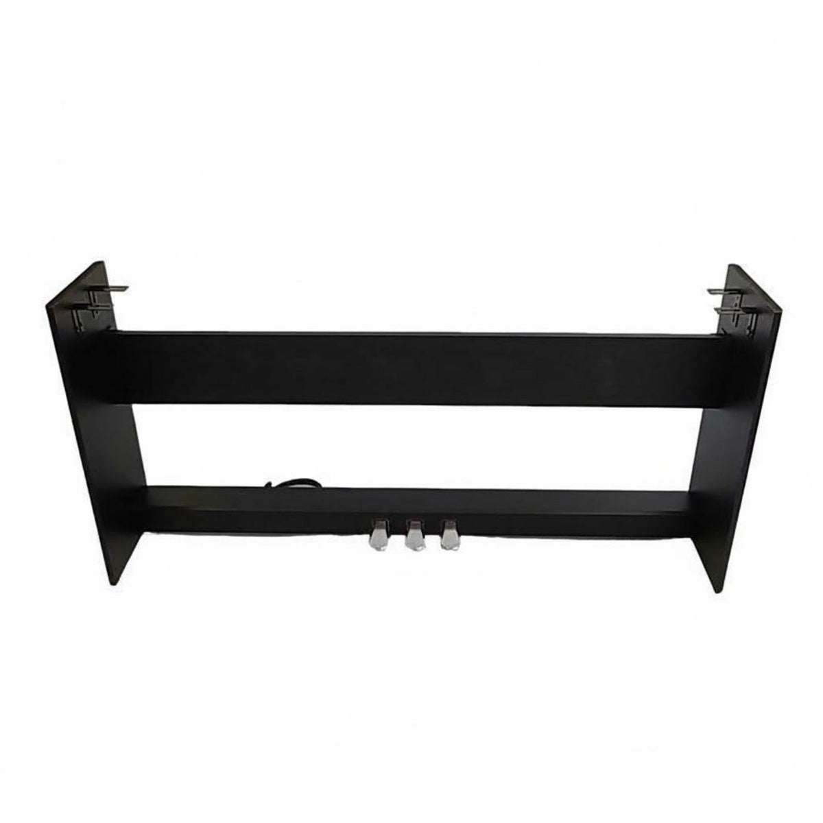 Stable Support Electric Piano Stand with 3 Pedals Furniture Design Digital Piano Wooden Stand for Home, Studio