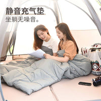 户外六角自动充气垫防潮地垫便携加厚帐篷垫子午休床野营露营睡垫