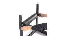 Single-Leg Squat Stand Adjustable Height Squat Roller Stand Comfortable Workout Station for Athletes