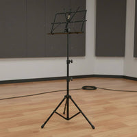 Adjustable Height Music Stand Includes Carrying Bag Foldable Music Stand Heavy Duty Musical Instrument Accessory for Performance