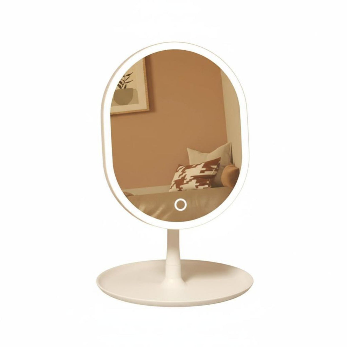 Illuminated Makeup Mirror adjustable brightnessmable luminousenness Illuminated Cosmetic Mirror 3 Light Modes