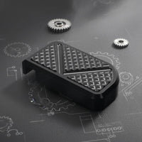 Rear Brake Pedal Extension Pad Black Motorcycle Brake Pedal Extension