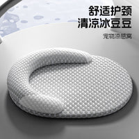 猫窝凉垫睡垫四季通用宠物凉席狗狗床凉感透气夏天狗窝