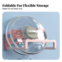 DrillDrillless Installation Foldable Basin Hanger Space-Saving Fold-Away Wall Mount Multi-Purpose Use Bathroom Organizer Strong Load-Bearing for Apartment Dwellers, Homeowners, Small Areas, Dorm Room, Kitchen, Bedroom