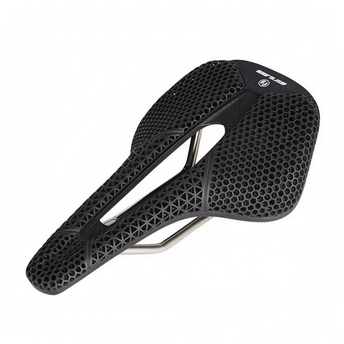 Lattice 3D-Printed Bike Saddle Cutout Lightweight Road Bike Saddle Segmented Surface Cycling Gear for Mountain Biking