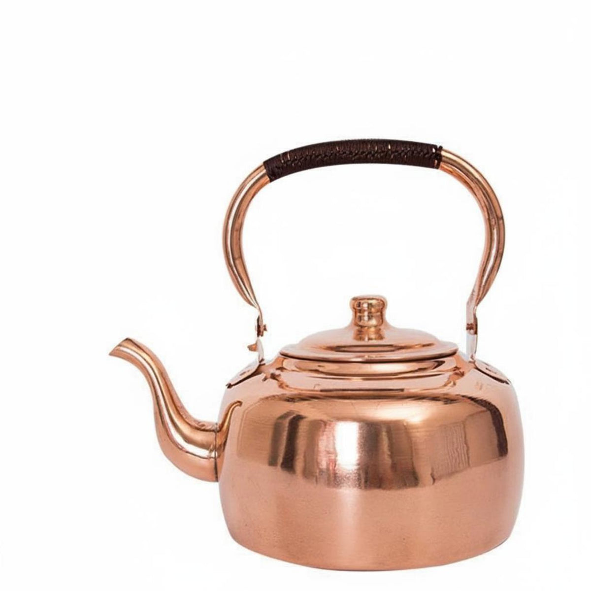 Pure Copper Water Kettle Thick Wall Construction Pure Copper Tea Kettle