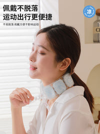 2026新款夏日清凉冰脖颈圈户外运动降温神器方便携带可调节冰贴