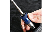 Chrome Vanadium Steel Drill-to-Screwdriver Adapter Quick Change Hex Shank Adapter Metal Body Socket Driver Adaptor Compact