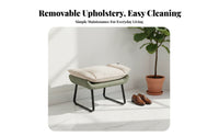 Upholstered Shoe-Changing Stool Nordic design Upholstered Ottoman Multi-Functional Comfortable Padding for Living Room, Office