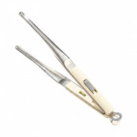 Lightweight Serrated Tip Tongs Hanging Loop Locking Kitchen Tongs
