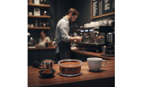 Coffee Training Bowl Espresso Practice Cup Transparent Observation Cup Visual Training Aid Educational Tool Thickened PP Construction Suitable for Cafe Student Practice