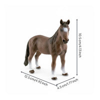 Realistic Horse Figurine Highly-Detailed Collectible Horse Type Model