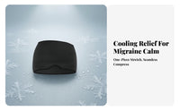 Low-Profile Gel Head Cover | Hot and low-temperature application, Shock-Absorbing Pressure Relief, Gel Cap, for Sports Recovery