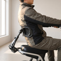 Backrest with Clamp Mount Adjustable Scooter Backrest Support Padded Ergonomic for Commuters, Scooters