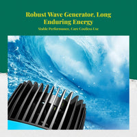 Adjustable aquarium wave pump