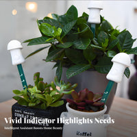 Numbered Scale Soil Moisture Meter Battery Included Fungus-Shaped Soil Meter Instruction Sheet Single Sensor Stake Boxed Packaging for Gardeners, Potted Plants