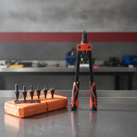 Rivet Nut Tool with Mandrels Non-Slip Rivet Nut Kit Hand Riveter for Hobbyists
