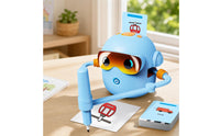 Smart Drawing Robot with Cards Early Education Drawing Robot with Pens Interactive Tracing Toy Creative for Toddlers, Beginners, Home