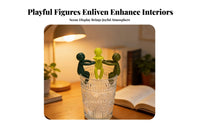 Plant Propagation Companion Cute Design Cartoon Person Plant Holder Decorative Water Based Gardening Support for Hydroponics Enthusiasts