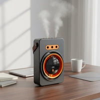 Desktop Humidifier Fan 3 Spray Holes Mini Air Circulator Rechargeable Battery