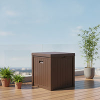 Waterproof Outdoor Storage Box, Garden Organizer Cabinet