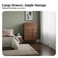 Wooden Multi-Drawer Cabinet New Chinese design Chest of Drawers firm Wood Construction Large Capacity for Families, Living Room