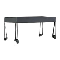 Foldable Wagon Rain Cover Waterproof Wagon Canopy Top Detachable Folding Cart for Camping, Beach