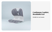 Molded Cushion Breathable Ergonomic Seat Cradle Portable for Work, Study