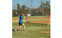 Practice Net with Carry Bag Freestanding Baseball Backstop Foldable Baseball Net for Athletes