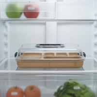 Glass Food Container Reusable Divided Meal Prep Container Complimentary
