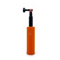 Action Camera Flotation Extendable Telescopic Buoyant Handle Aluminum Alloy Buoyant Selfie for Water Sports, Surfing, Swimming Pool