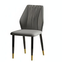 Modern Minimalist Design Cushioned Backrest Side Chair Light Luxury Aesthetic Padded Backrest Chair Soft Upholstered Padding Home Seating adaptable Use for Restaurant Owners, Homeowners, Interior Designers, Dining Room, Kitchen, Cafe