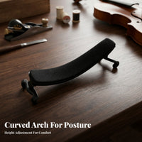 Violin Shoulder Rest Music Accessory Stable Support Instrument Aid Lightweight