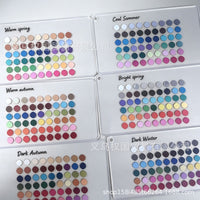 Seasonal Color Selection Cards 季节色彩搭配卡6个装佩戴装饰卡