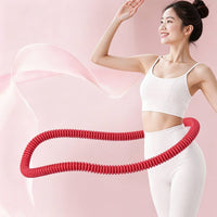 Soft Weighted Waist Hoop Spring Waist Hoop Full Body Contouring Workout Gear for Adults, Home
