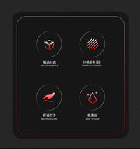Bincoo手冲咖啡V60锥形折纸滤蛋糕滤纸使用压纸器耐热Tritan树脂
