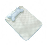 Dog Cooling Mat Easy to Clean Cooling Bed Mat Cloth Bound Edges for Resting